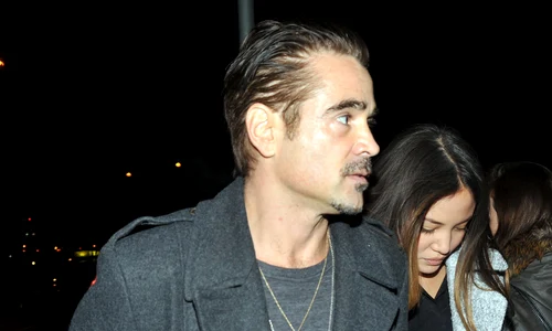 Exclusive Colin Farrell And A Girlfriend Attend Adele's Ireland Show jpeg