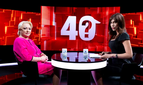 Viorica Dancilă va răspunde celor 40 de întrebari adresate de Denise Rifai, marți, 13 octombrie, de la ora 23 00, la Kanal D jpeg