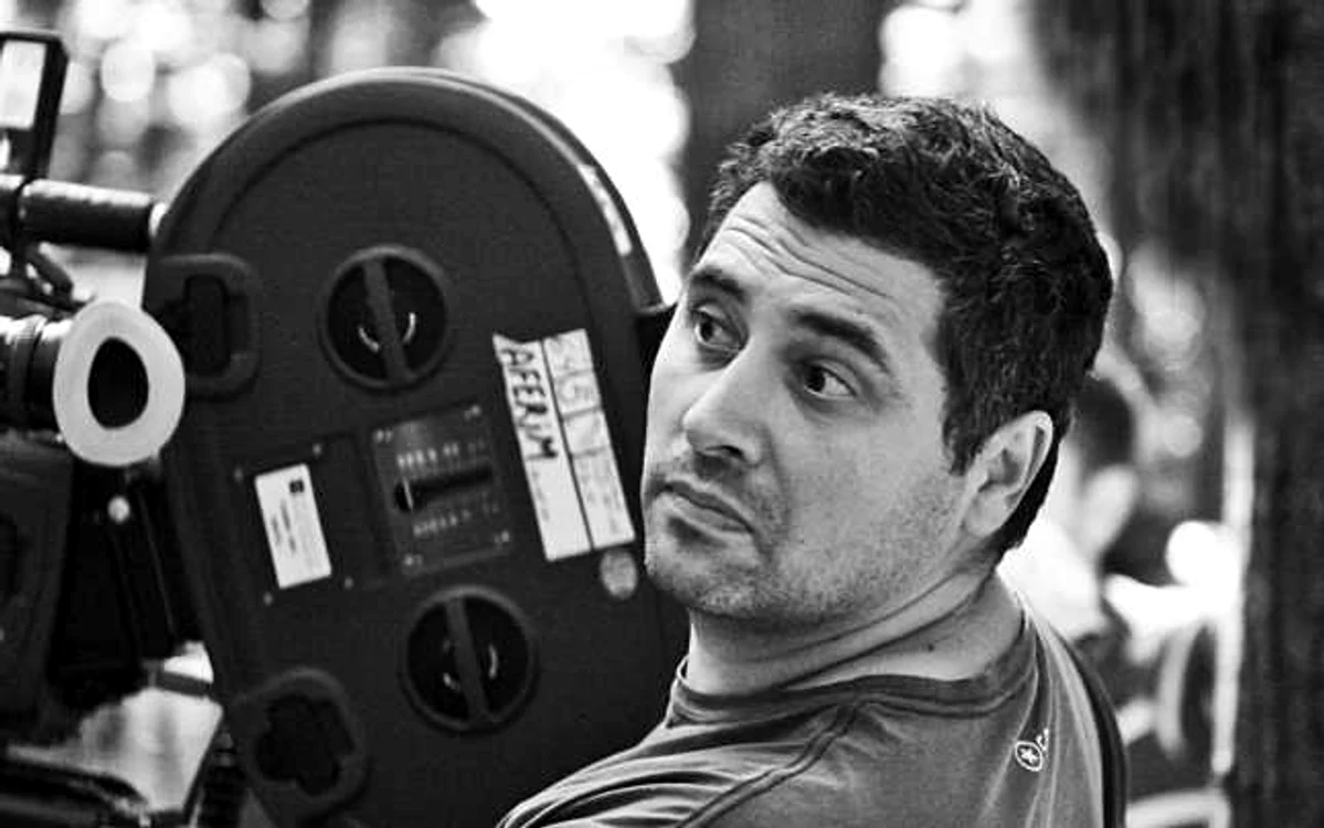 Regizorul Radu Jude, în timpul filmărilor la "Aferim"                        FOTOGRAFII :Silviu Ghetie