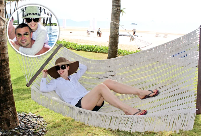 
    Adela şi Marius au  petrecut Crăciunul într-un  restaurant de lux  