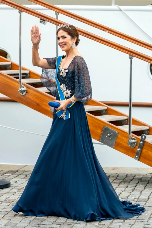 Regina Mary cu tiara 2023   Casa Regală daneză jpg