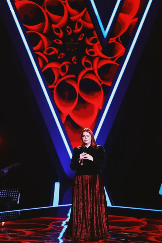 Elena Unc, la Vocea României