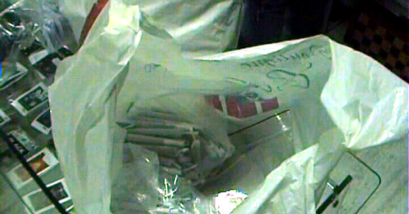 O parte din țigările confiscate luni seară, din weed-shop-uri