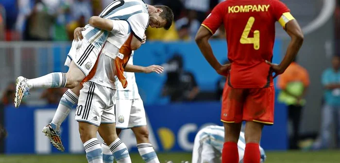 Argentina a eliminat Belgia din Campionatul Mondial FOTO AFP