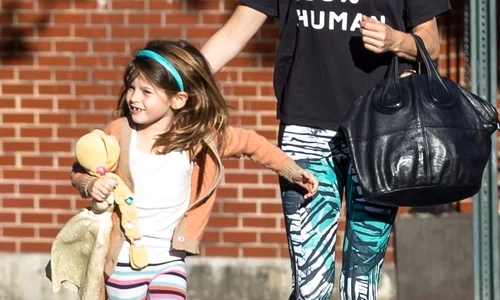 Sienna Miller out for a morning walk with her daughter Marlowe in the "Big Apple" jpeg