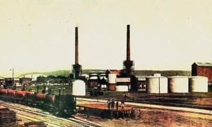 rafinaria vega fotografie veche jpg