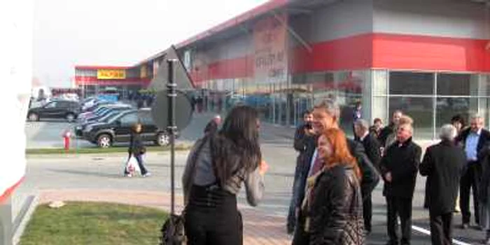 Imagine de la inaugurarea Alba Iulia Retail Park