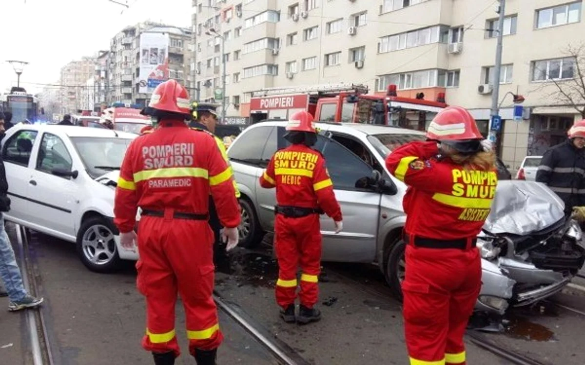 În urma accidentelor, șase persoane au fost rănite