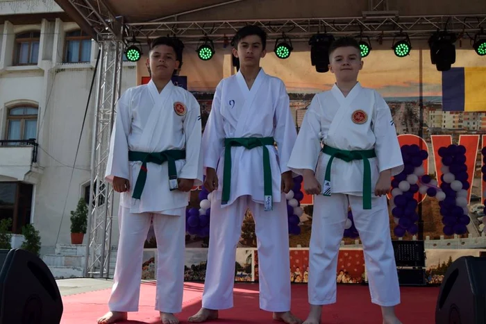 DouÄ medaliiÂ  de aur Åi una de bronz pentru puÅtii secÅ£iei de karate a CS Dacia Mioveni