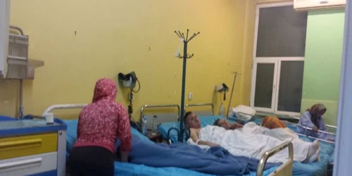 Fiul subofiţerului a ajuns la spital în urma loviturilor primite