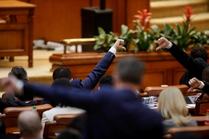 Indiferent că trec sau nu pe la Parlament, deputaţii şi senatorii au venituri de peste 20.000 de lei, FOTO Inquam Photos / George Calin