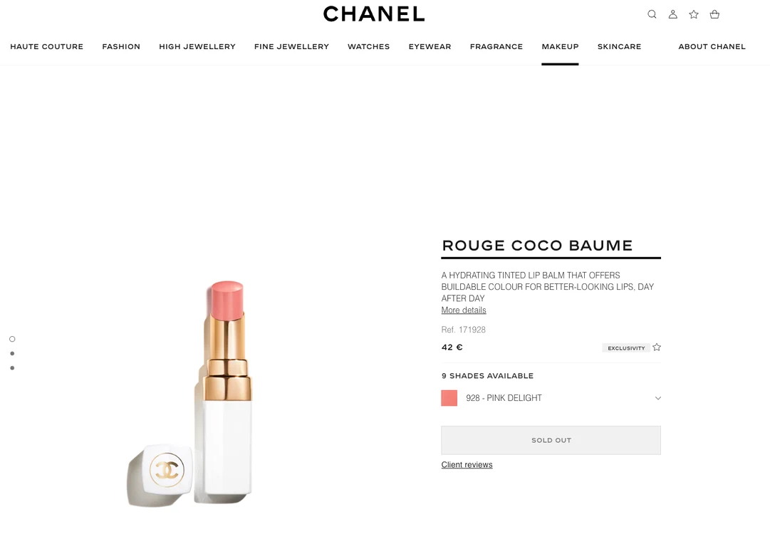 Rujul Chanel de culoare roz a devenit un trend după ce Sofia și Margot l-au purtat