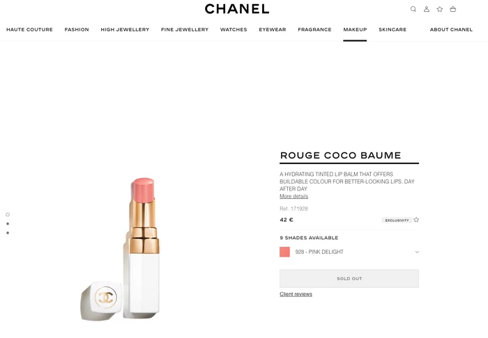 Rujul Chanel de culoare roz a devenit un trend după ce Sofia și Margot l-au purtat