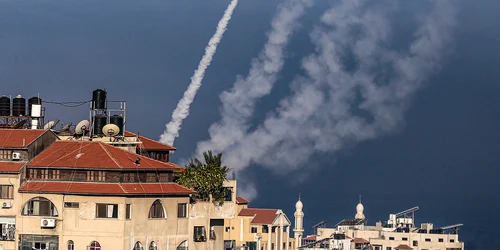 Atac cu rachete dinspre Gaza spre Israel FOTO Profimedia (2) jpg