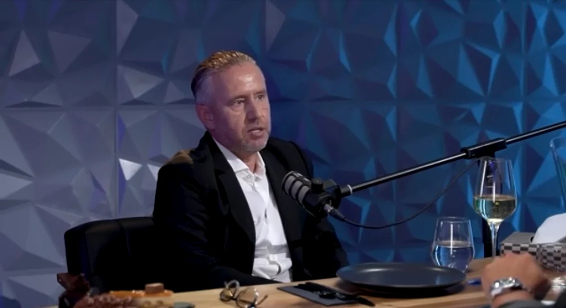 Laurențiu Reghecampf, invitat în podcastul lui Adrian Cristea foto : YouTube 