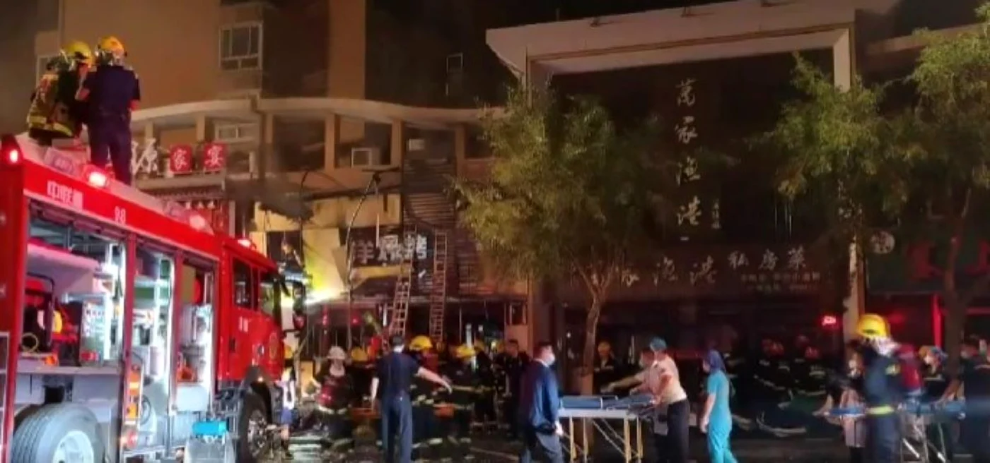 Operaţiunile de salvare s-au încheiat joi la orele 04.00. Foto Captură video Twitter