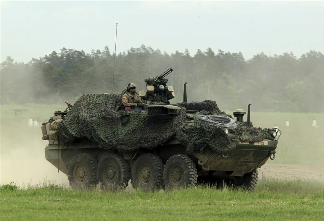 Vehicul de luptă Stryker/ FOTO:EPA/EFE