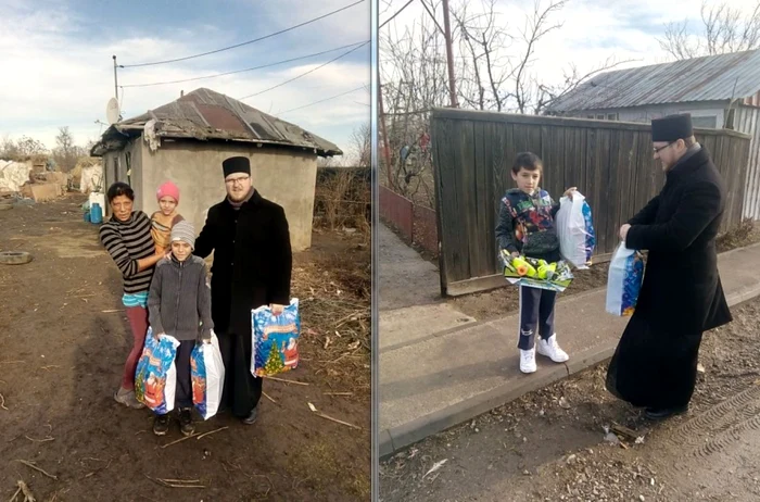 Darurile preotului Vasiliu de la Oprişeneşti FOTO Costiuc Petrică