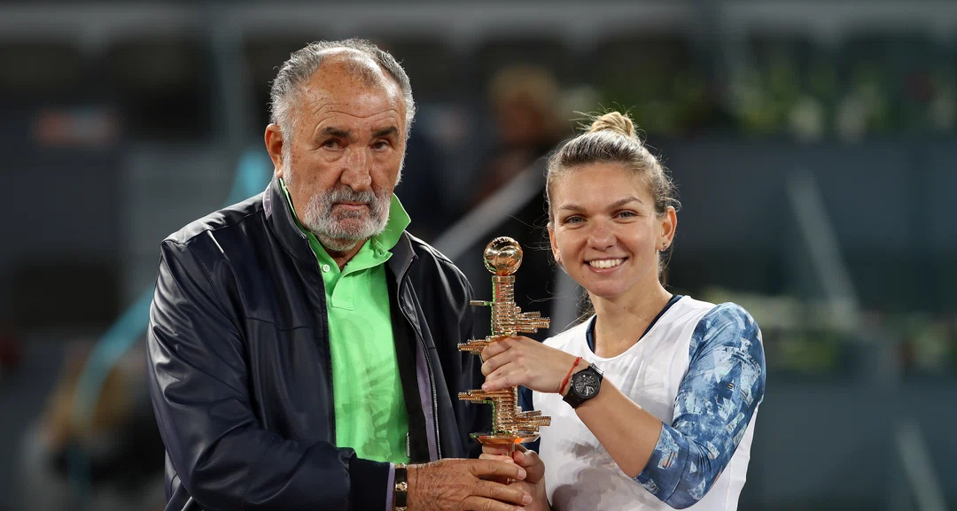 Ion Țiriac a fost mereu alături de Simona Halep. Foto Getty images