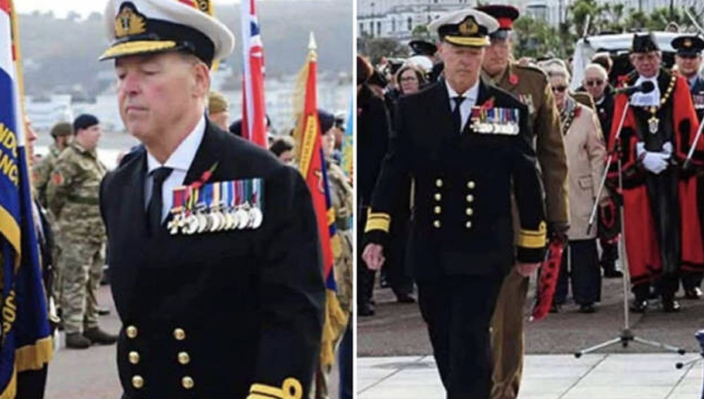 Un „amiral” impostor a fost arestat după ce a defilat la o importantă ceremonie militară. A salutat regulamentar și s-a așezat în rândul personalităților fără a fi deranjat