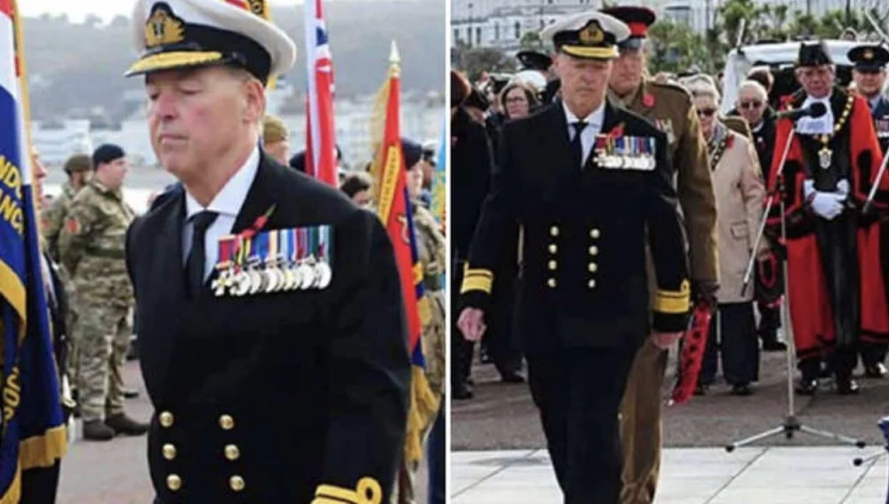 Un „amiral” impostor a fost arestat după ce a defilat la o importantă ceremonie militară. A salutat regulamentar și s-a așezat în rândul personalităților fără a fi deranjat