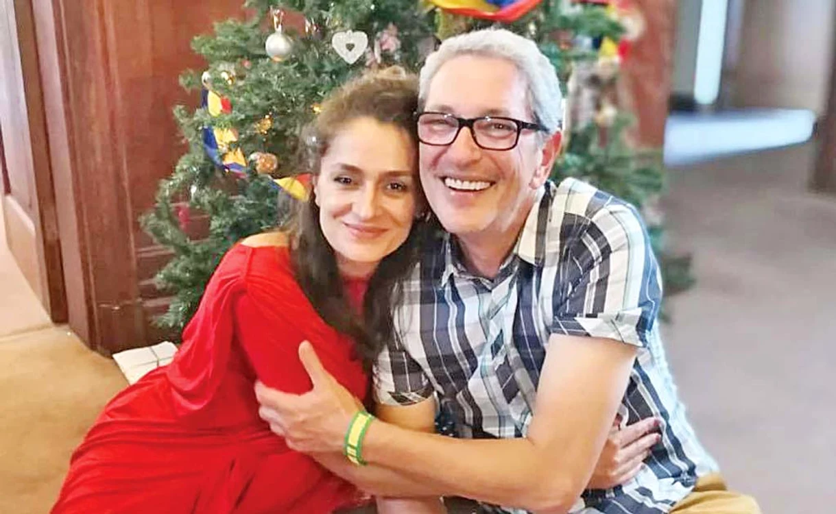 
    Andrei Zaharescu, alături de Cosmina Ionescu   