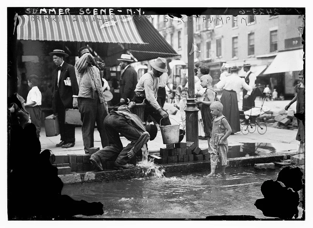 Vara anului 1910, în New York (© Library of Congress)