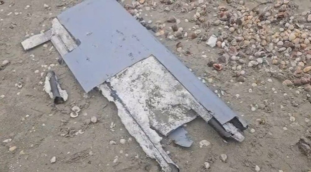 Încă un posibil fragment de dronă, descoperit marți pe plaja din Mamaia
