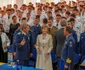 Majestatea Sa Margareta la Colegiul Militar Alba Iulia. FOTO: Casa Majestății Sale