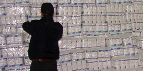 Poliţiştii se află la faţa locului pentru cercetări 