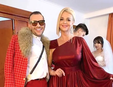 Miercuri seara, la petrecerea VIVA, Iuliana Marciuc a purtat rochia creată de Pelger