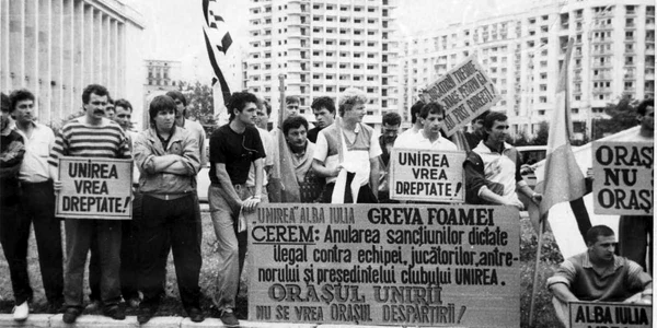 protest unirea alba iulia