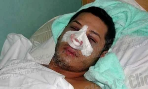 Adrian Pescariu, pe patul de spital  jpeg