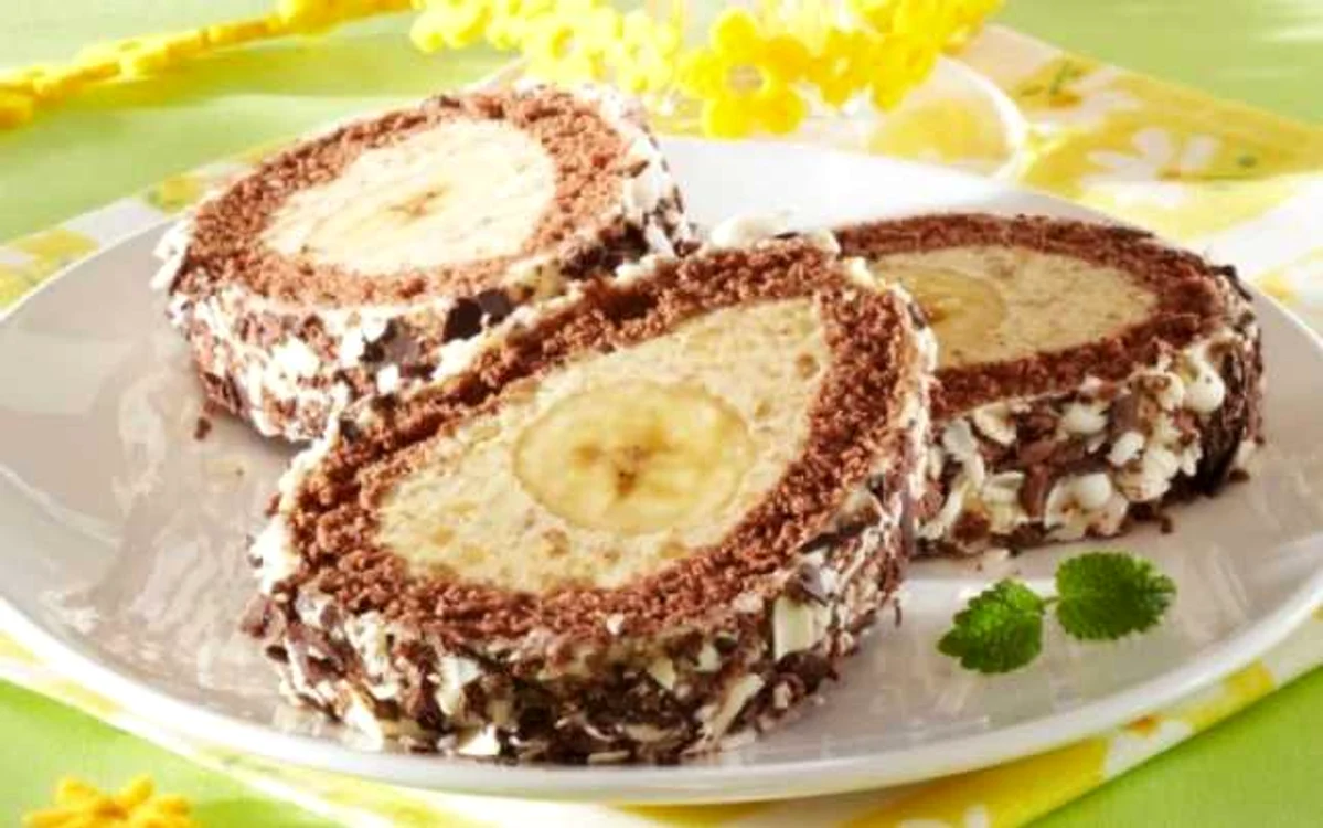 Un desert apetisant cu umplutura pe baza de branza mascarpone.