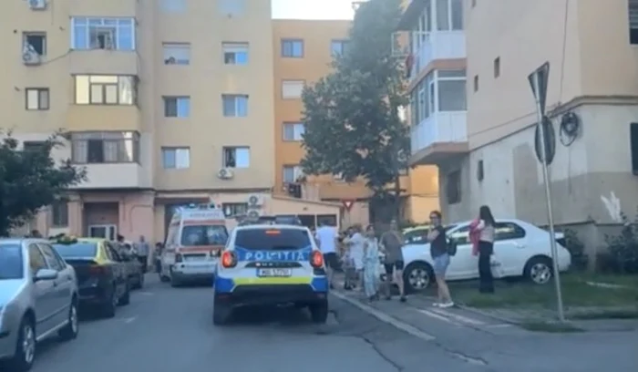 Accidentul s-a petrecut în Târgu Jiu Foto: Antena3 CNN