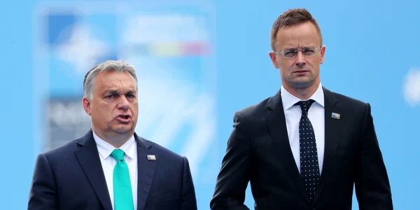 Viktor Orban si Peter Szijjarto FOTO EPA-EFE