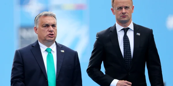Viktor Orban si Peter Szijjarto FOTO EPA-EFE