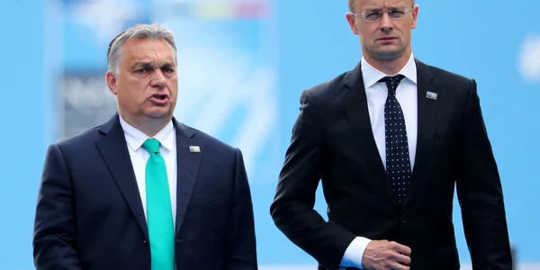 Viktor Orban si Peter Szijjarto FOTO EPA-EFE