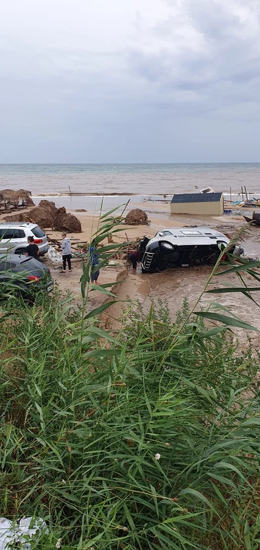 Vama Veche dupa furtuna 31 august 2024 FOTO Cristian Socianu via Facebook jpg