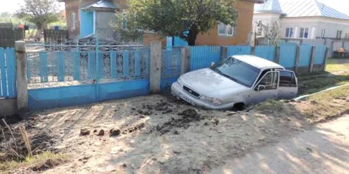 Şoferul vinovat d eproducerea accidentului a fost reţinut