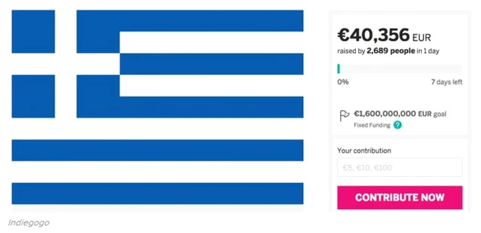 Un britanic strânge fonduri pentru a plăti datoria Greciei FOTO Captura BuzzFeed