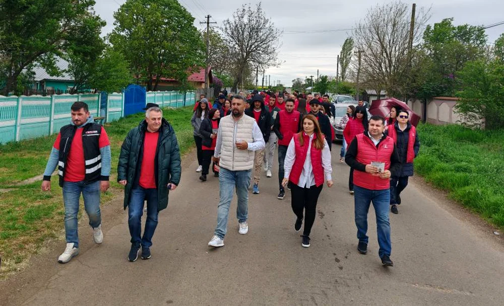 PSD vrea Primăria Mihăesti, pe care nu o poate controla de mai multe mandate FOTO: FB/PSD Olt