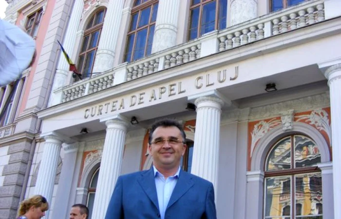 Marian Oprişan mai are puţine drumuri de facut la Cluj, unde se judecă dosarul său FOTO: Monitorul de Cluj