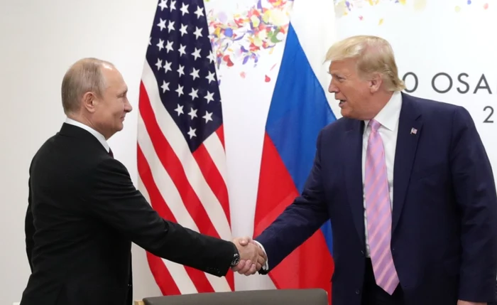 Vladimir Putin şi Donald Trump, la un summit G20. FOTO Profimedia