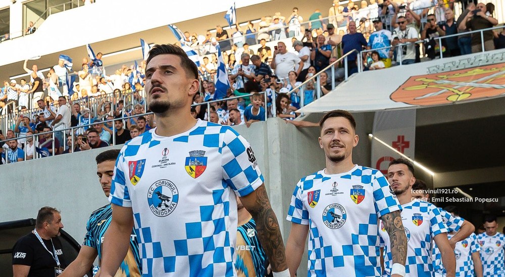 Corvinul, uimitoare în Europa League. Șanse bune de calificare împotriva vicecampioanei Croației