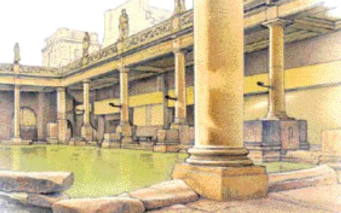 Roman spa