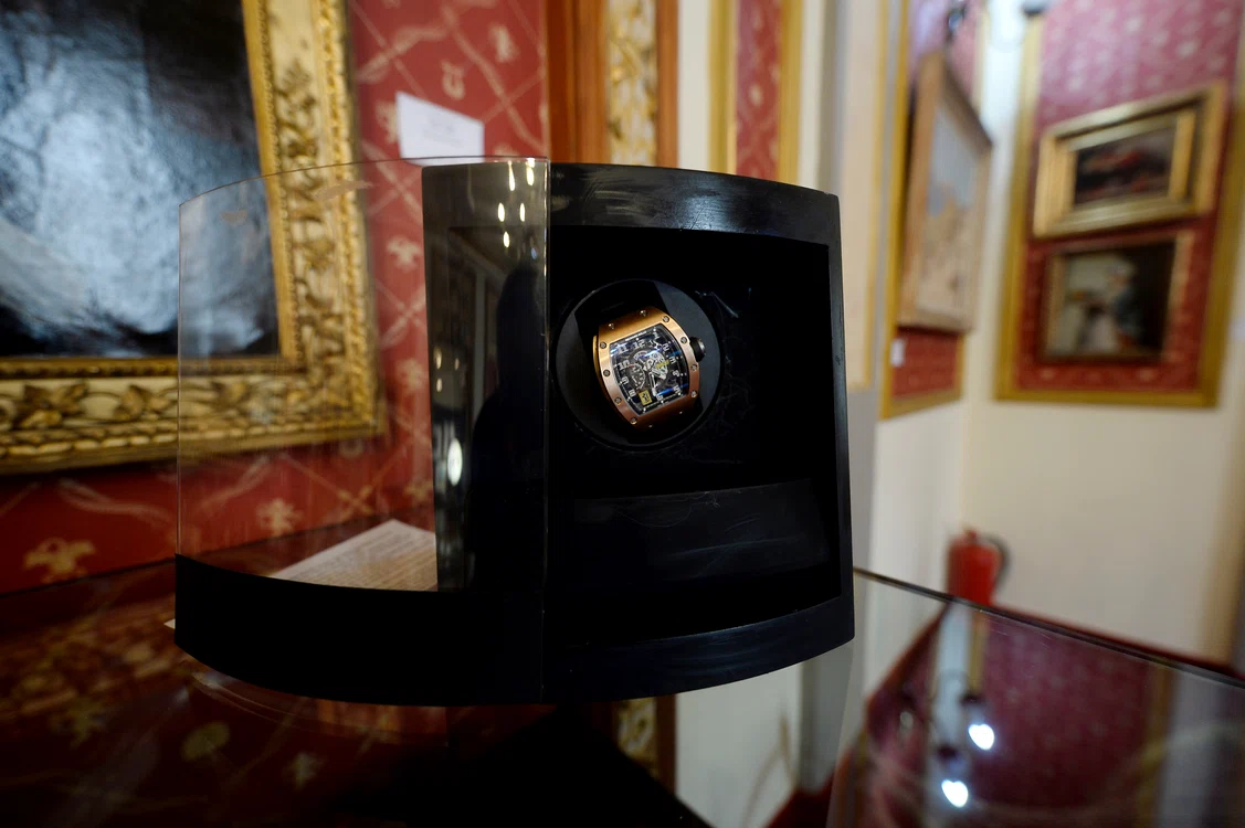 Rolexul care a strălucit la mâna lui Ion Ilescu era primit de la un șeic arab foto: Dobre Ştefan/ Mediafax