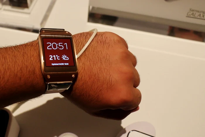 Samsung Galaxy Gear a fost prezentat la IFA 2013 FOTO Răzvan Băltăreţu/Adevărul