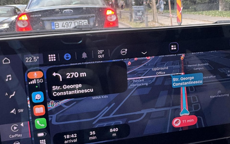 840 de metri parcurși în 35 de minute, în Pipera. Cum descriu șoferii aglomerația din București: „Traficul se plânge de trafic”