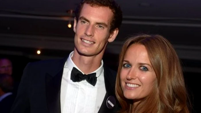 Andy Murray şi Kim Sears. FOTO: BBC